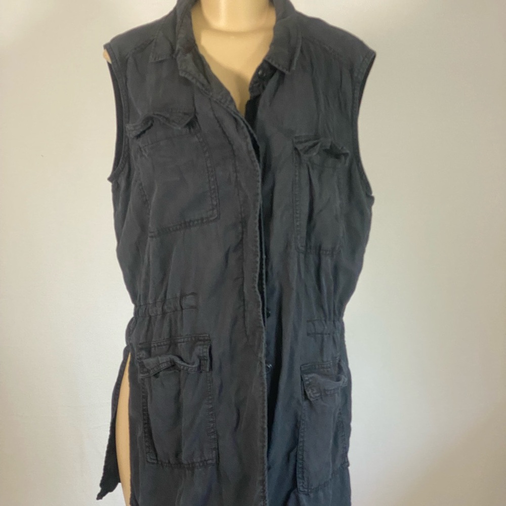 Buffalo David Bitton Black Utility Vest
